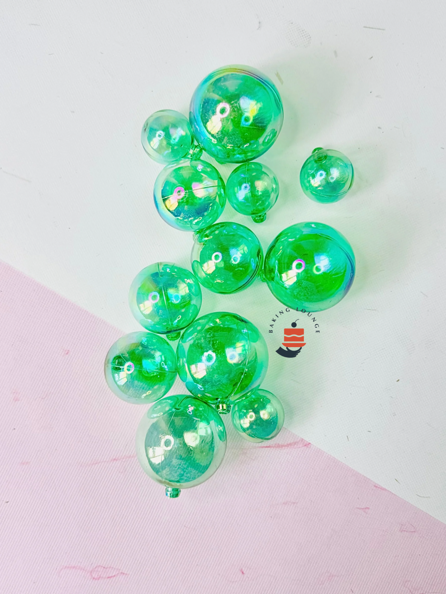 Crystal Faux Ball Topper (Pack of 12Pcs)