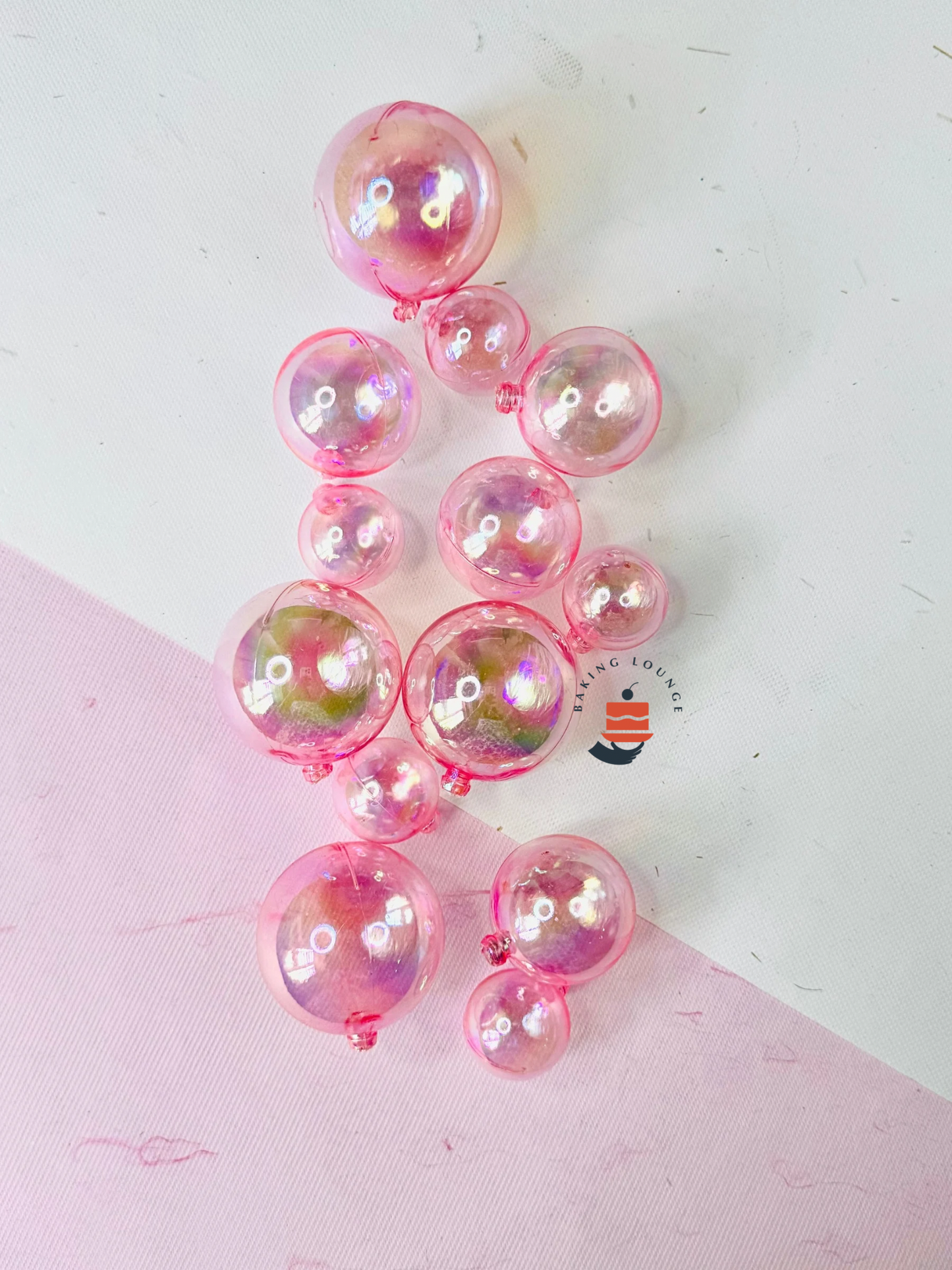 Crystal Faux Ball Topper (Pack of 12Pcs)