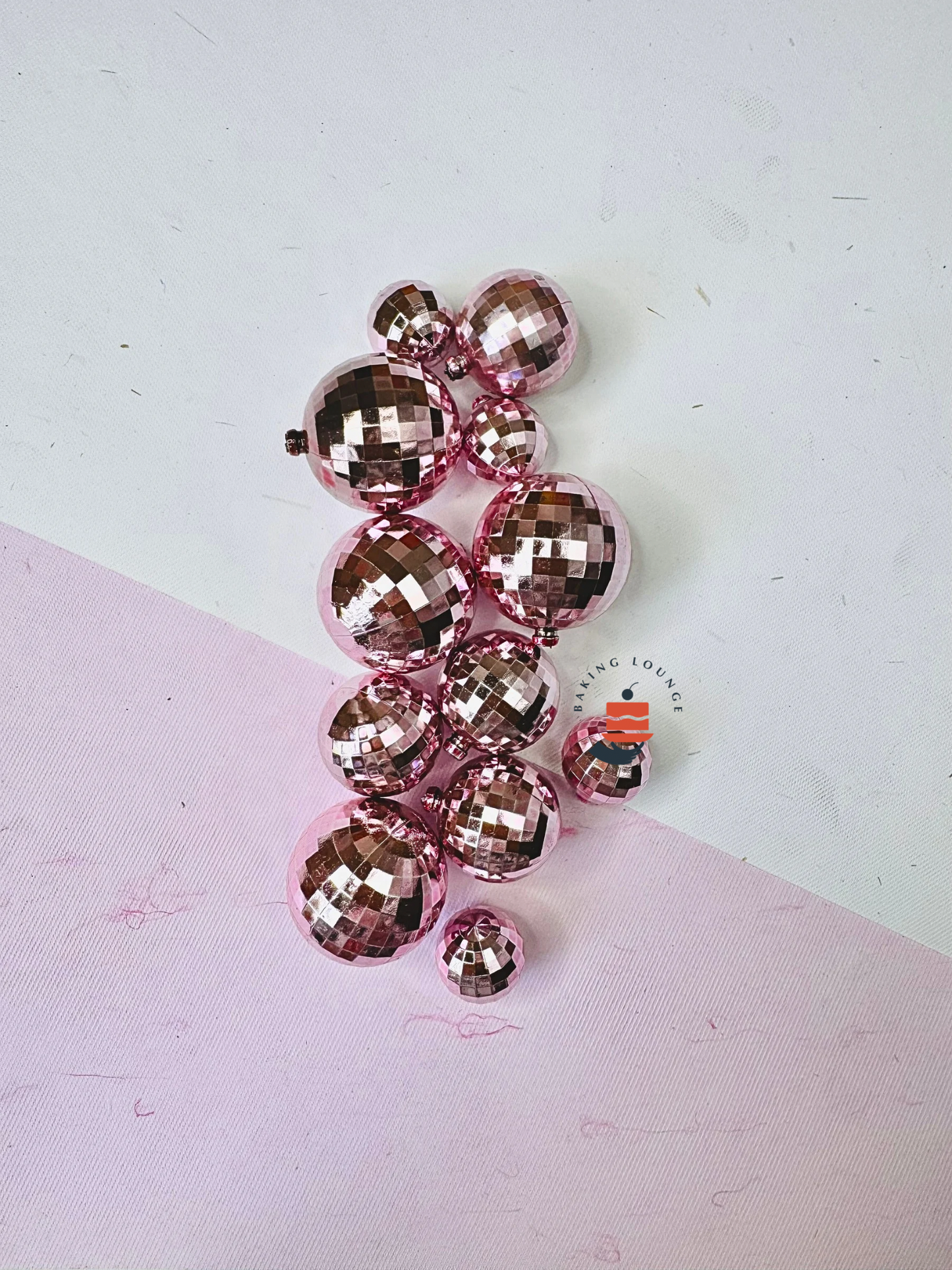 Crystal Faux Ball Topper (Pack of 12Pcs)