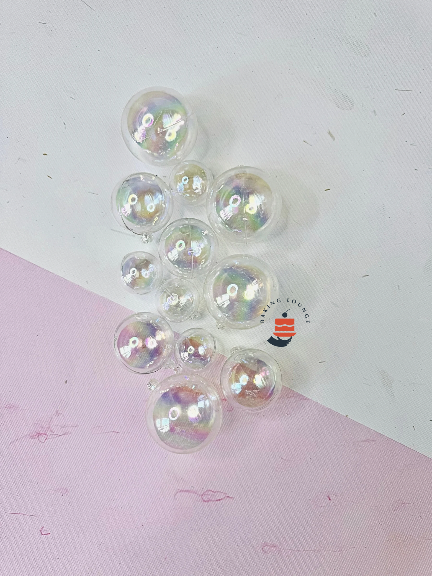 Crystal Faux Ball Topper (Pack of 12Pcs)