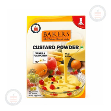 Bakers Vanilla Custard Powder | 100g | Pack of 1