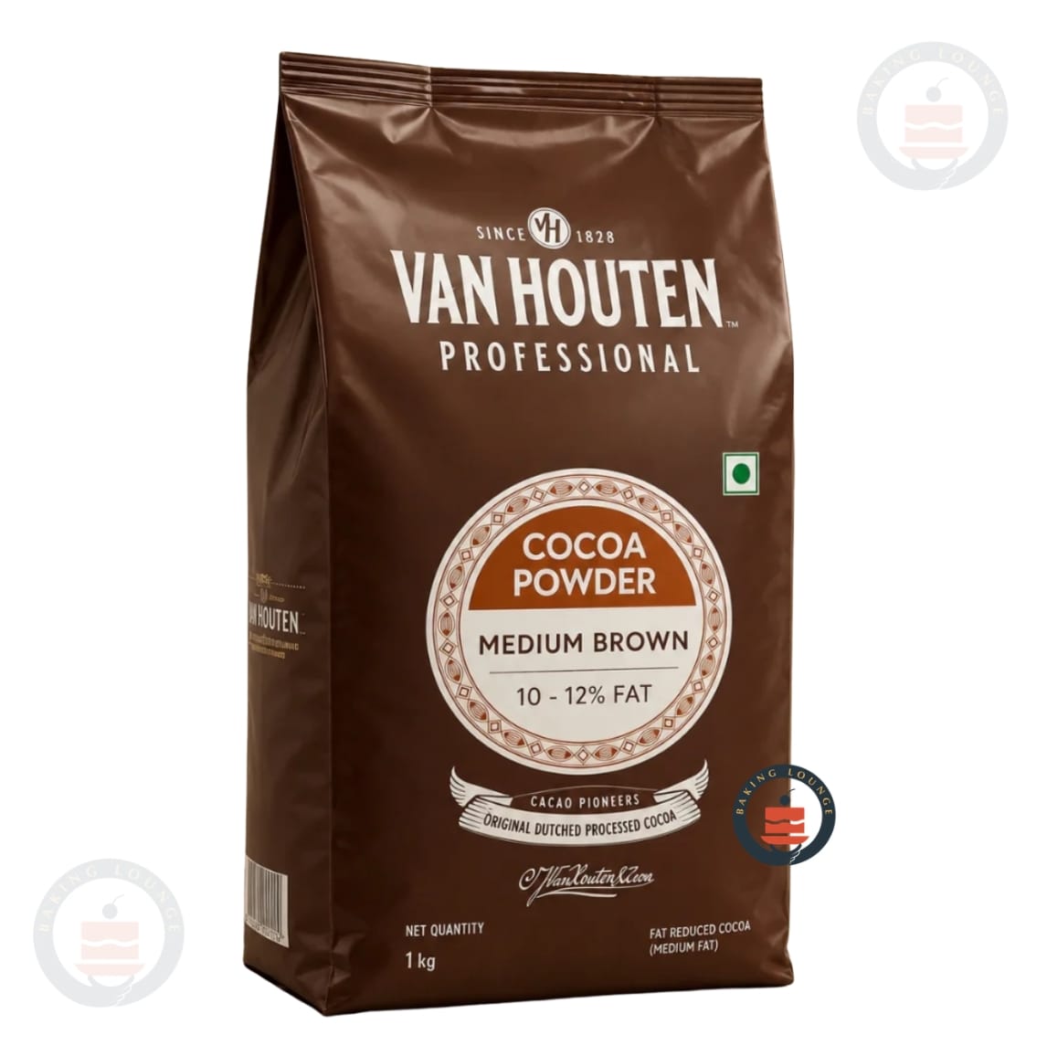 Van Houten Cocoa Powder Medium Brown (10-12% Fat)