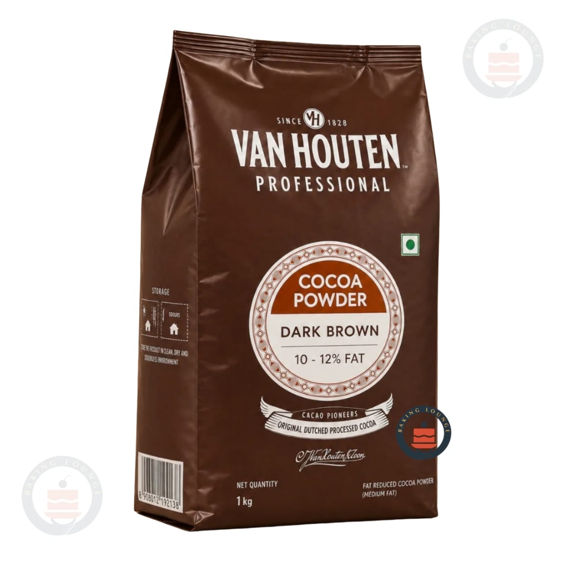 Van Houten Cocoa Powder Dark Brown (10-12% Fat)