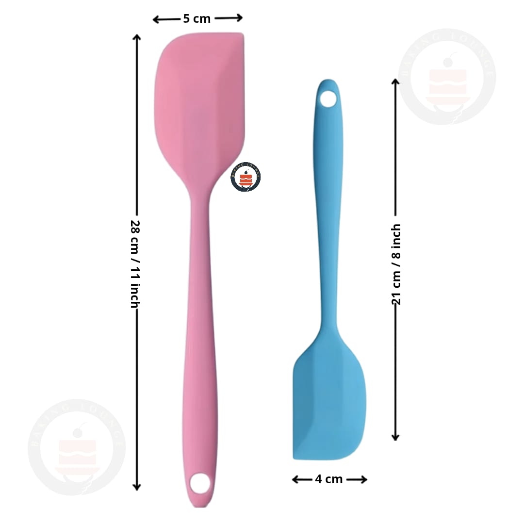 Silicone Spatula | Heat Resistant Baking & Cooking Spatula | Available in 2 Sizes | Pack of 1