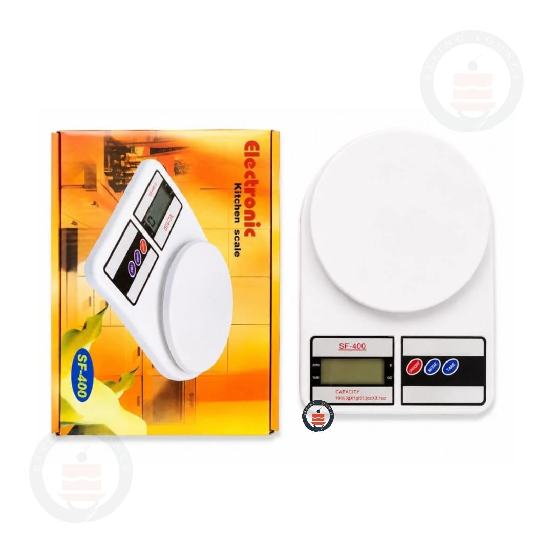Digital Weighing Scale Round | Kitchen Weight Scale | SF 400