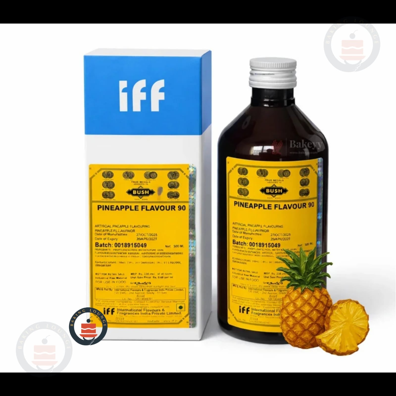 IFF Bush Essence Flavor | Essence for Cakes and Desserts | 500 ml | 1 Piece