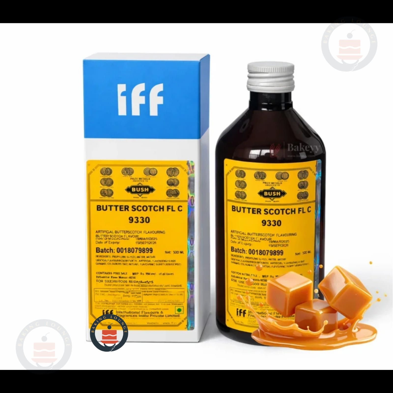 IFF Bush Essence Flavor | Essence for Cakes and Desserts | 500 ml | 1 Piece