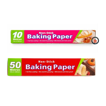 Non-Stick Baking Paper Roll | 300 mm Wide | Available in 2 Size | Pack of 1